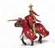 Red Knight on Horse
